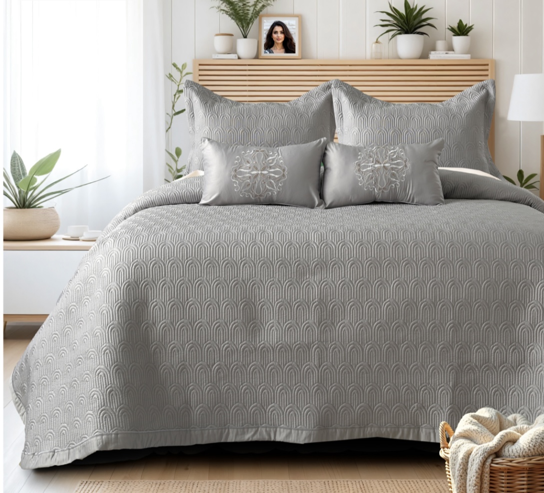 🛏️ Premium King Size Bedcover Set ✨ - Image 3