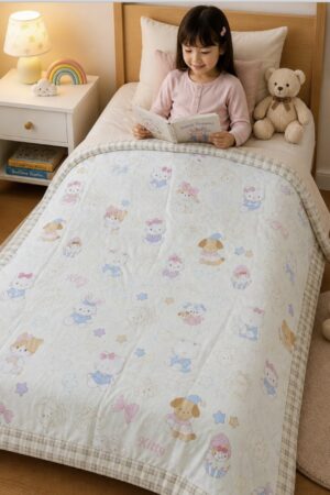 🛏️ Cozy Kids Organic Cotton Dohar for AC Rooms