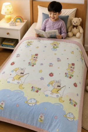 🌙 Organic Cotton Kids AC Dohar for Single Bed 🛏️