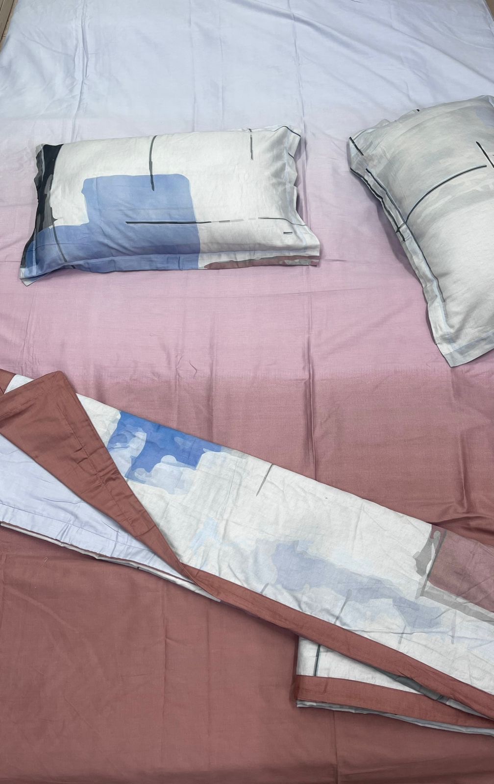 Pure Cotton Coordinated Dohar Set - Image 3