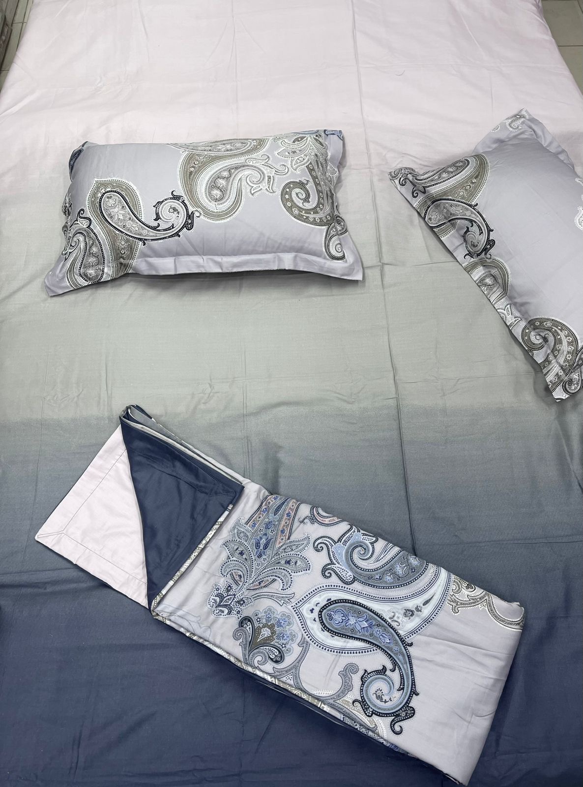Pure Cotton Coordinated Dohar Set - Image 5