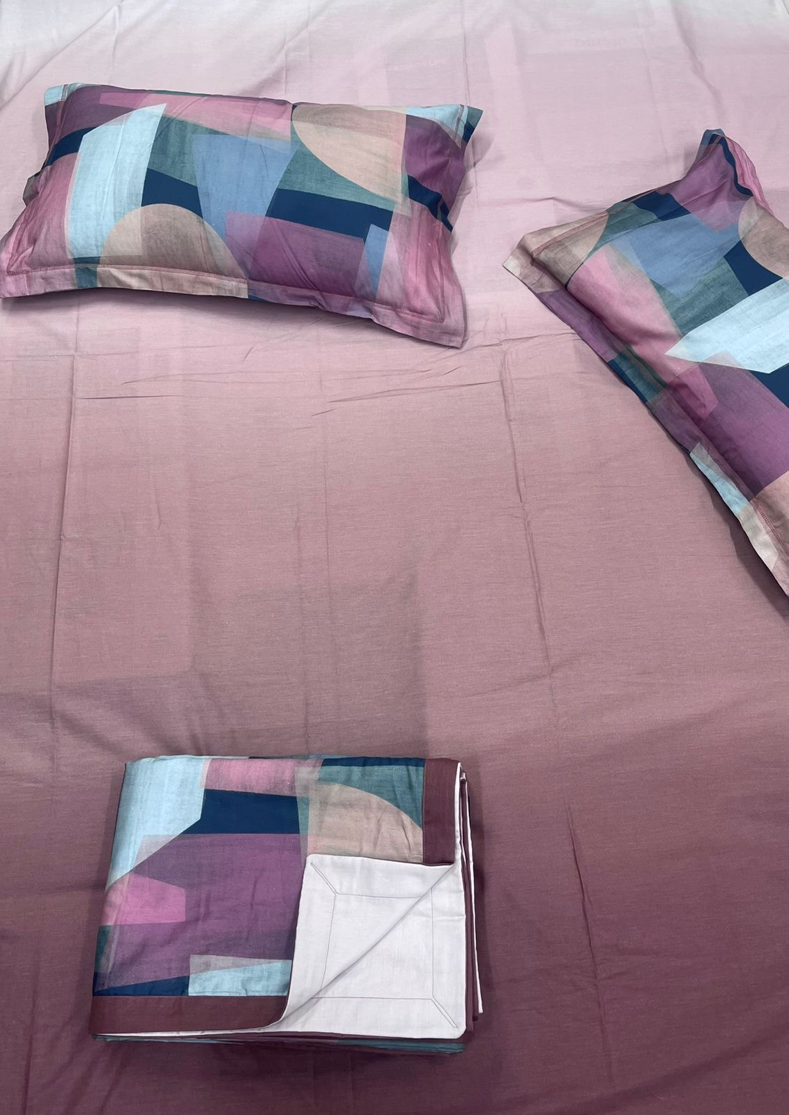 Pure Cotton Coordinated Dohar Set - Image 4