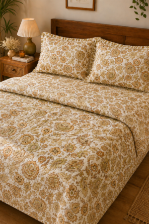 Ethnic Pure Cotton Bedding Set