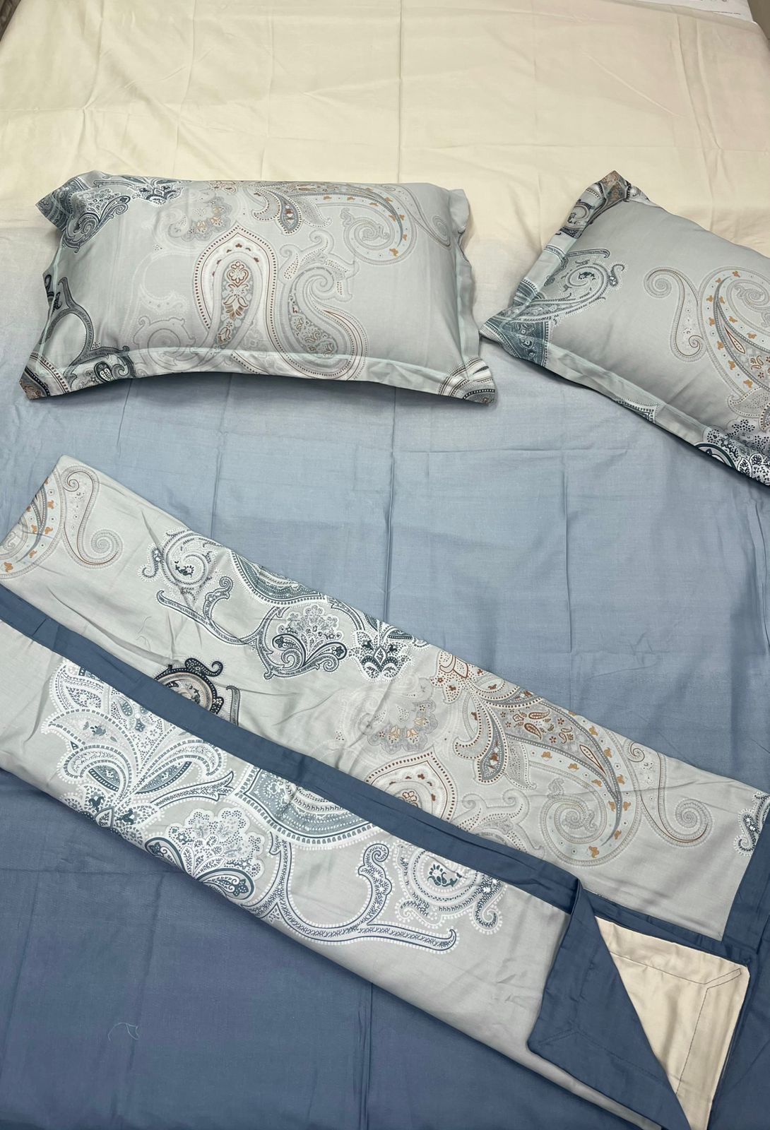 Pure Cotton Coordinated Dohar Set - Image 2