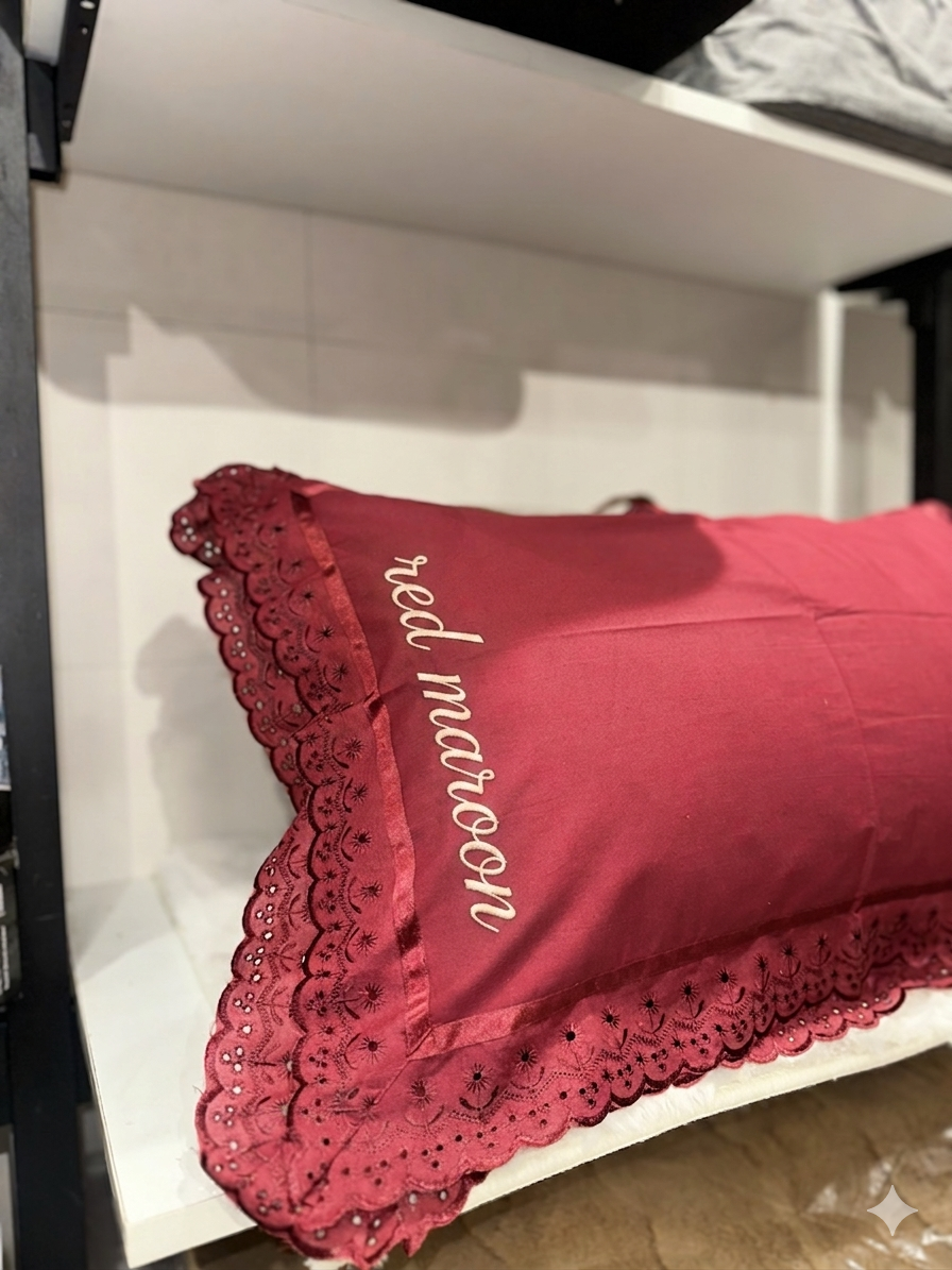 Double Chicken Lace Pillow Cases - Image 6