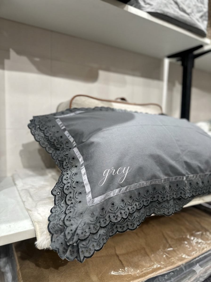 Double Chicken Lace Pillow Cases - Image 4