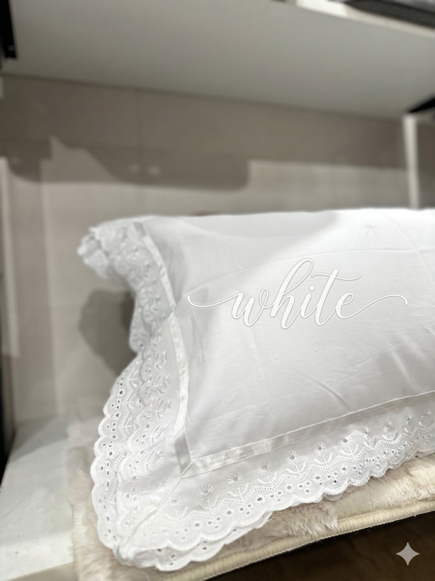 Double Chicken Lace Pillow Cases - Image 2