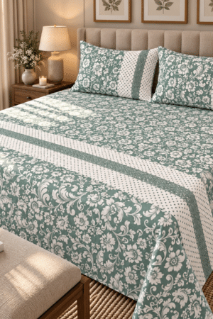 BOUTIQUE STYLE | PURE COTTON | KING SIZE | LACE DETAILING