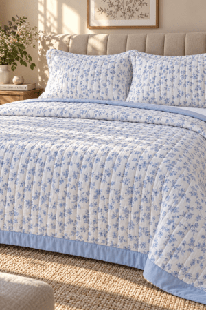 PINTEREST FLORAL | KING SIZE | SOFT QUILTED | KING SIZE