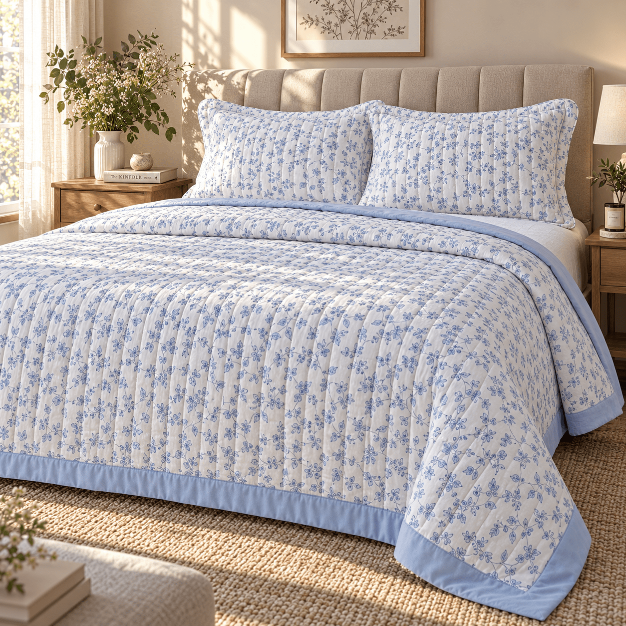 PINTEREST FLORAL | KING SIZE | SOFT QUILTED | KING SIZE