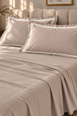 MOCHA | KING SIZE | 500 TC | EGYPTIAN COTTON | BEDSHEET SET | SUPER SOFT