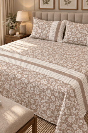 BOUTIQUE STYLE | PURE COTTON | KING SIZE | LACE DETAILING