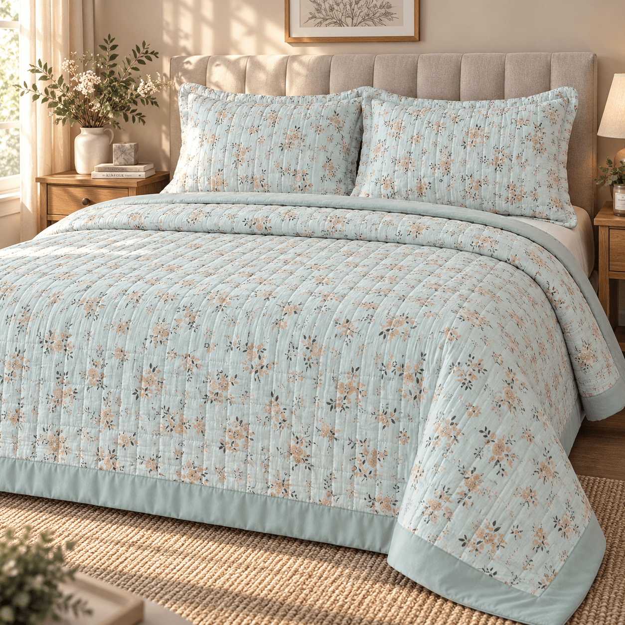 PINTEREST FLORAL | KING SIZE | SOFT QUILTED | KING SIZE - Image 2
