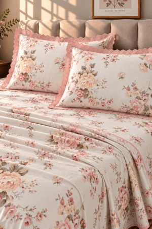 ENGLISH FLORALS | PINTEREST INSPIRED | PURE COTTON | KING SIZE