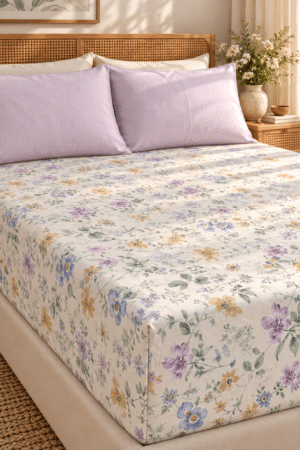 FLORALS | COORDINATED PILLOW CASES | KING SIZE | FITTED UPTO 10 INCHES
