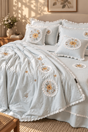 ICE BLUE | BEDDING SET | KING SIZE | WEDDING SETS