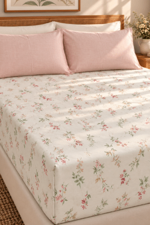 FLORALS | COORDINATED PILLOW CASES | KING SIZE | FITTED UPTO 10 INCHES