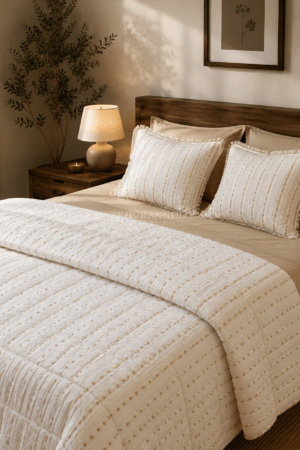 ELEGANT COMFORTER SET | KING SIZE | PURE COTTON