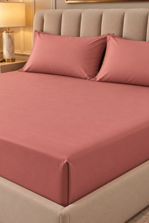 PLAIN BEDSHEET | 300 TC | KING SIZE | EGYPTIAN COTTON | ENGLISH ROSE