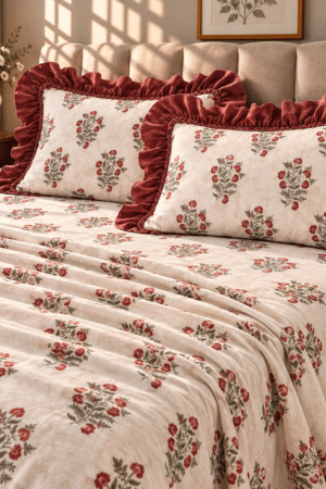 PINTERESTY WINTERS | ENGLISH PRINTS | KING SIZE | DESIGNER PILLOW CASES