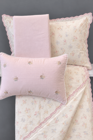 MUSLIN COTTON | 6 PIECE SET | PINTEREST
AESTHETIC | PREMIUM GIFTING | IVORY & PINK