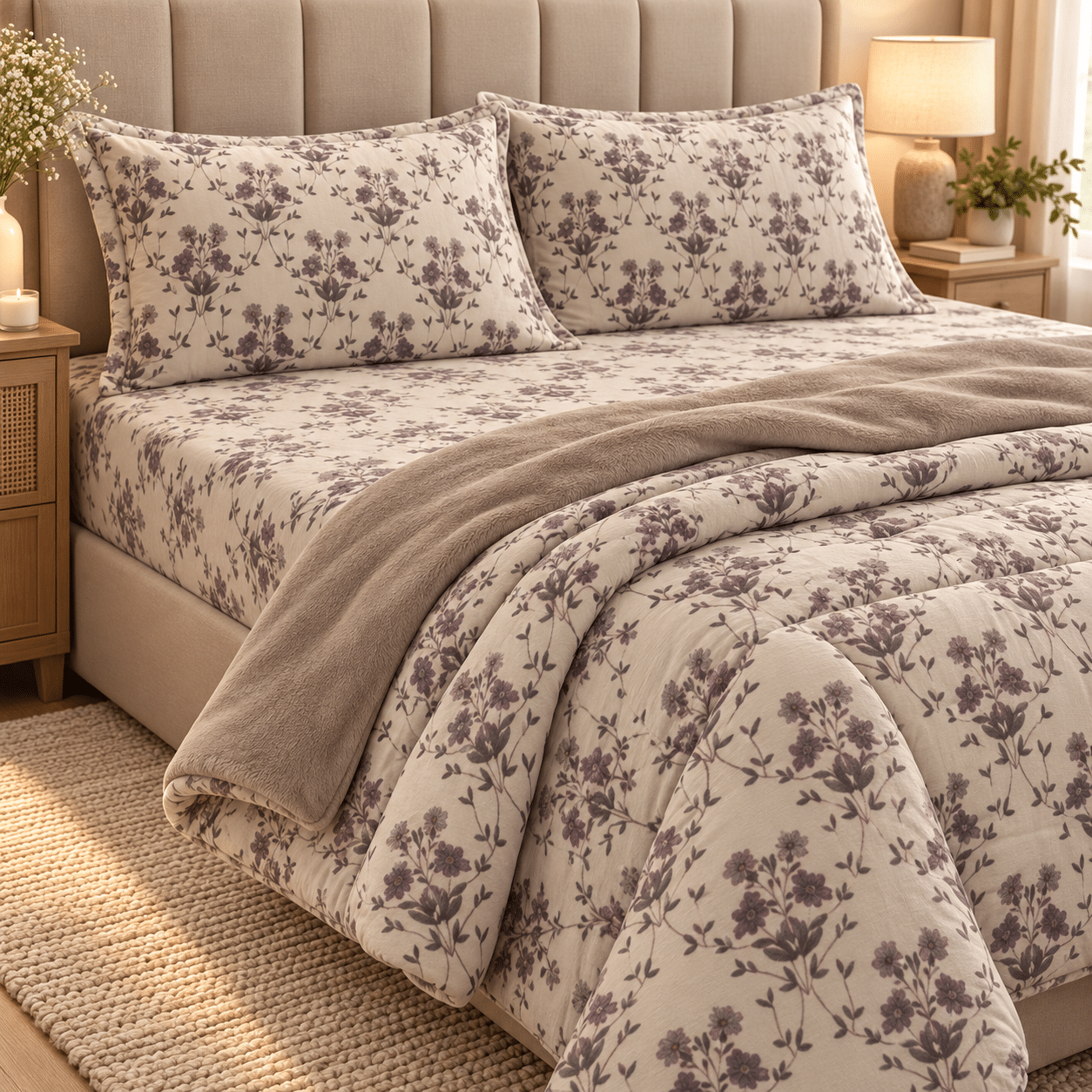 ENGLISH SETS | DUVET COVER SET | KING SIZE | ENGLISH FLORALS | CLASSIC PACKING