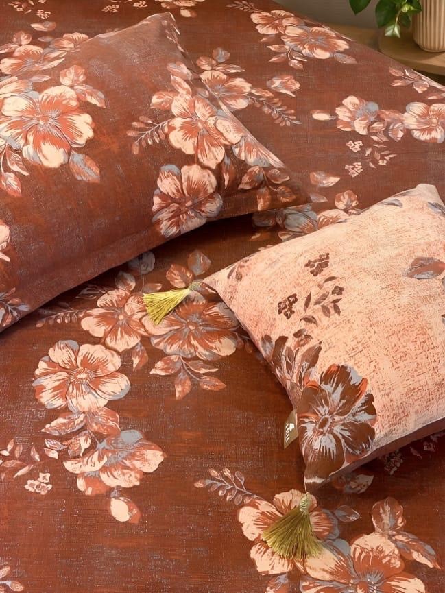 FESTIVAL COLOURS | 5 PIECE SET | KING SIZE | TEXTURED COTTON
