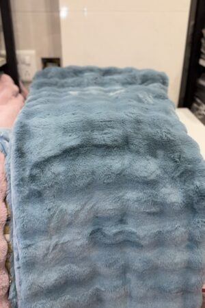 RABBIT FUR | BLANKET / QUILT COVER | SUPERIOR FABRIC | SOFTEST FUR | WINTER
