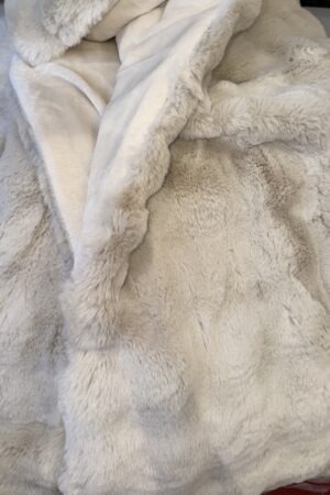 RABBIT FUR | BLANKET / QUILT COVER | SUPERIOR FABRIC | SOFTEST FUR | WINTER